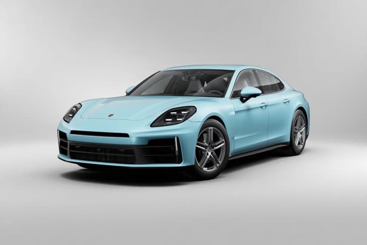 Porsche Panamera Color Frozen Blue Metallic Porsche Panamera Color Frozen Blue Metallic